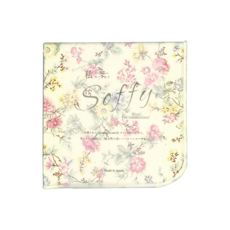 Soffy パイルハンカチ フラワージュレ